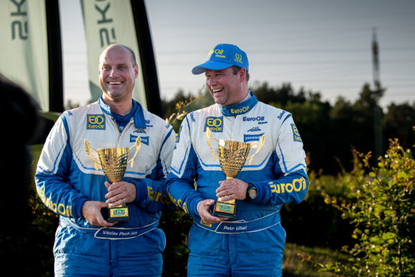 EuroOil team - V. Pech - P. Uhel na Rallye Bohemia 2023