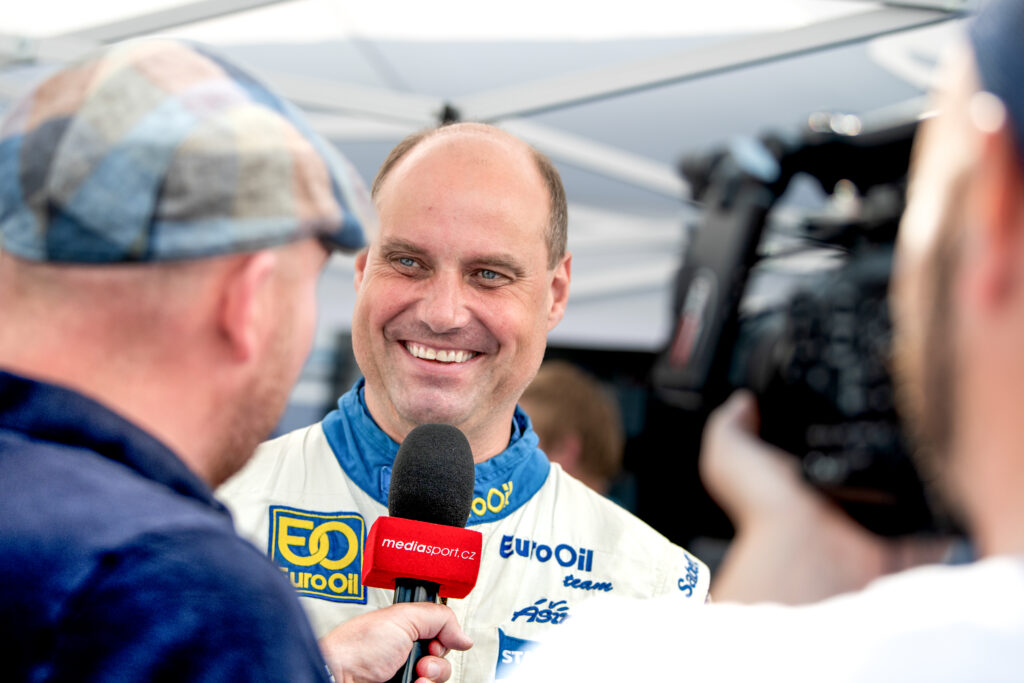 EuroOil team - V. Pech - P. Uhel na Rallye Hustopeče 2023