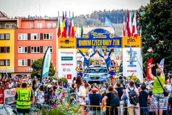 EuroOil team - V. Pech - P. Uhel na Barum Rallye 2023