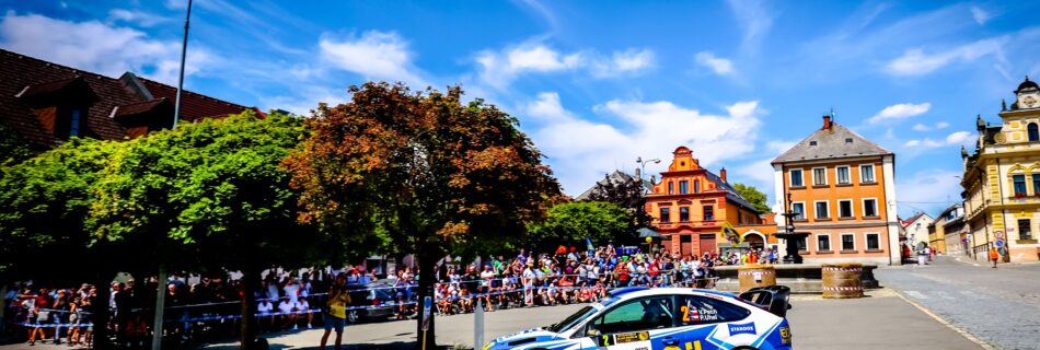 EuroOil team - V. Pech - P. Uhel na Rallye Bohemia 2023